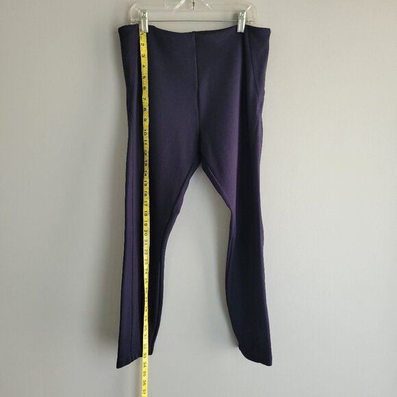 Lysse Seamed Leggings Shaper Front Midnight Blue Size L - Picture 2 of 8